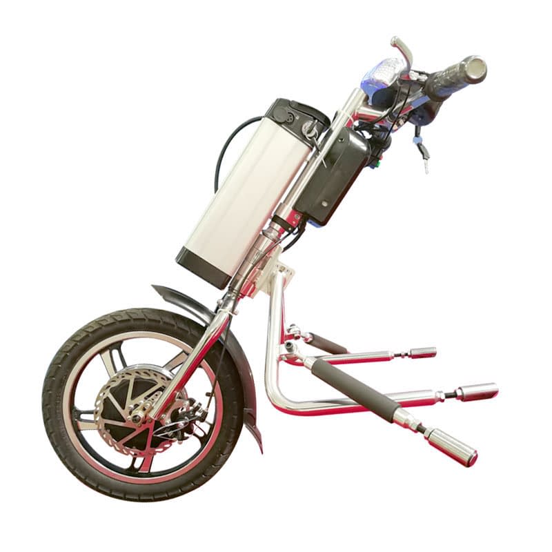 Handcycle Kit For Wheelchair Practical Electric Attachable Power Assist 12Ah Long Range GILANI